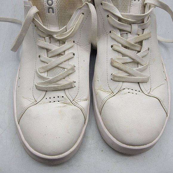 On Cloud The Roger Advantage Mens 12 White Tennis Sneaker Shoes Casual Comfort - Picture 12 of 12